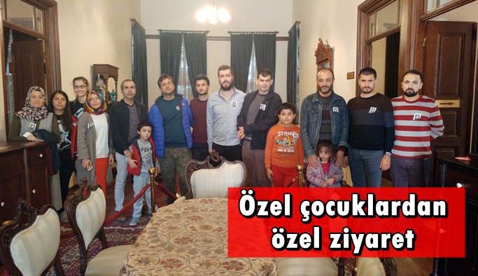 Özel öğrenciler Atatürk Evi'ni ziyaret etti