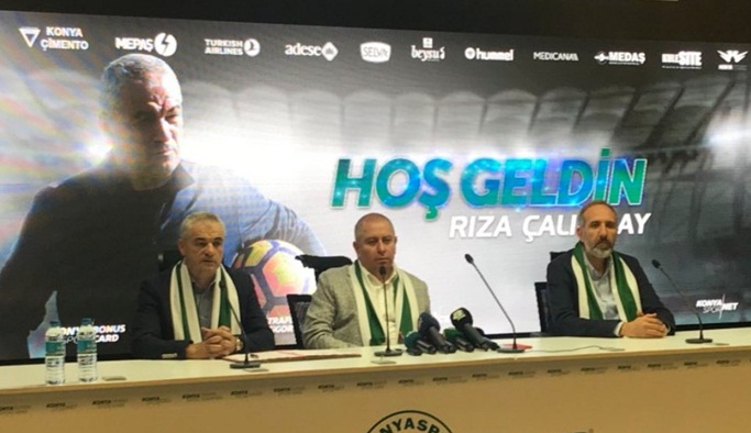 Rıza Çalımbay, Konyaspor'la sözleşme imzaladı!