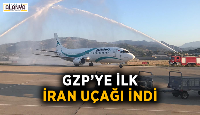 GZP’ye ilk İran uçağı indi