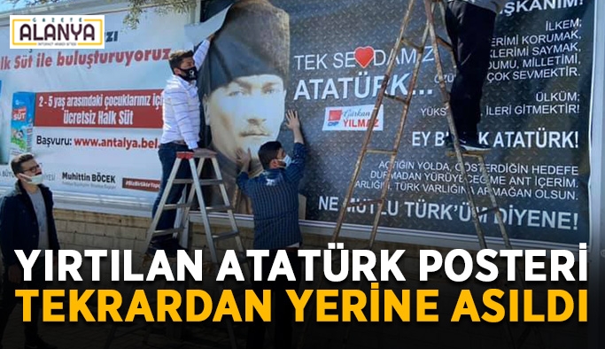 "Unutmayın ki bu ülkede Mustafa Kemal’ler tükenmez"