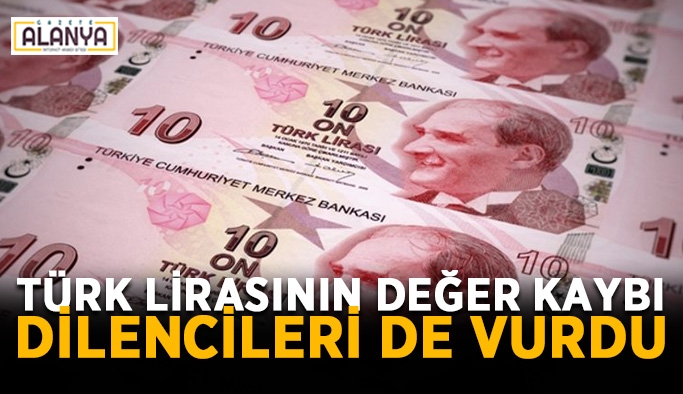 Alanya'da dilenciden 10 TL isyanı: "Sanki dolar verdin"