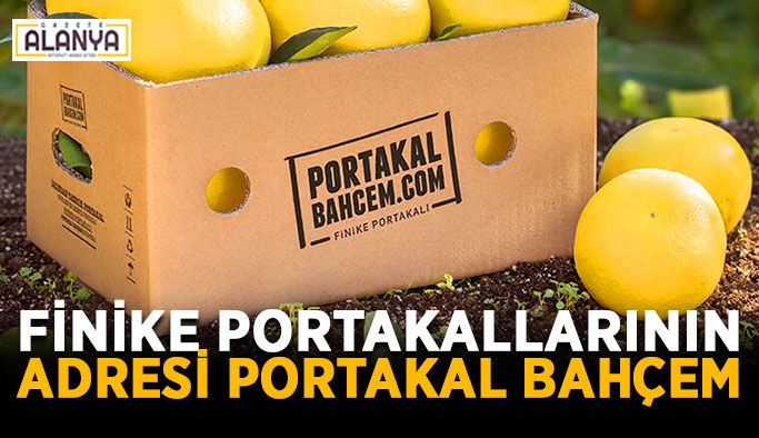 Finike Portakallarının Adresi Portakal Bahçem