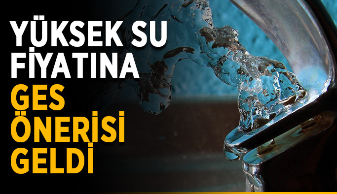Antalya’da su fiyatları düşsün diye öneride bulundu