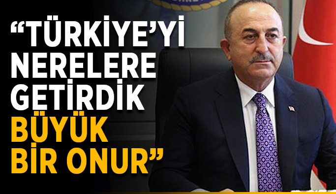 “Türkiye’yi nerelere getirdik, büyük bir onur”